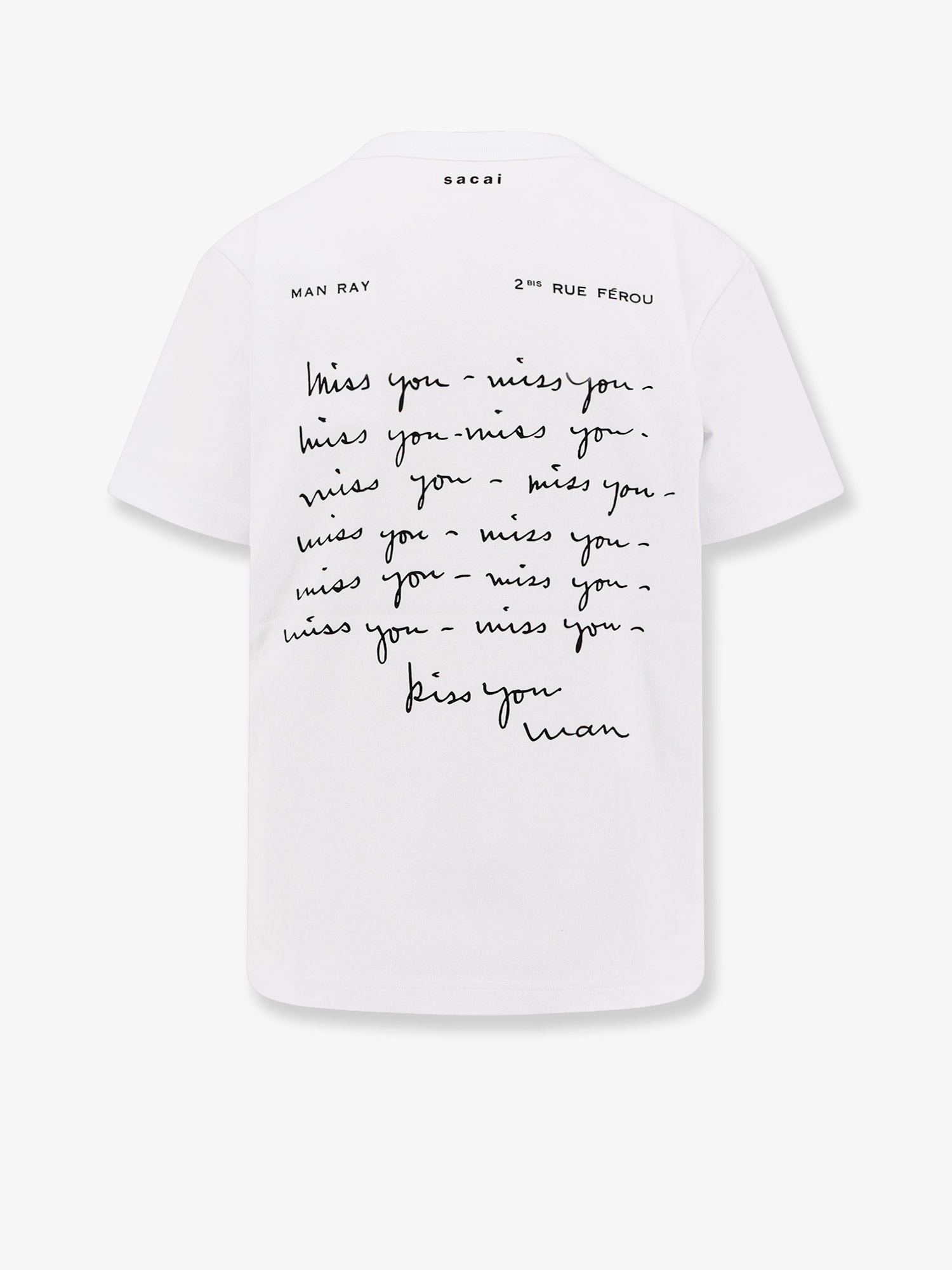 Sacai Women Cotton T-Shirt - 2