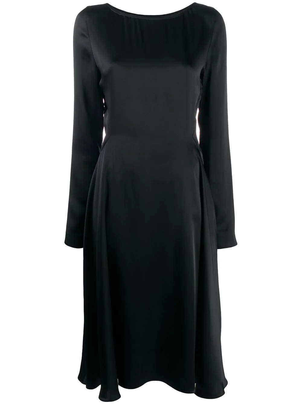 long sleeve empire line dress - 1