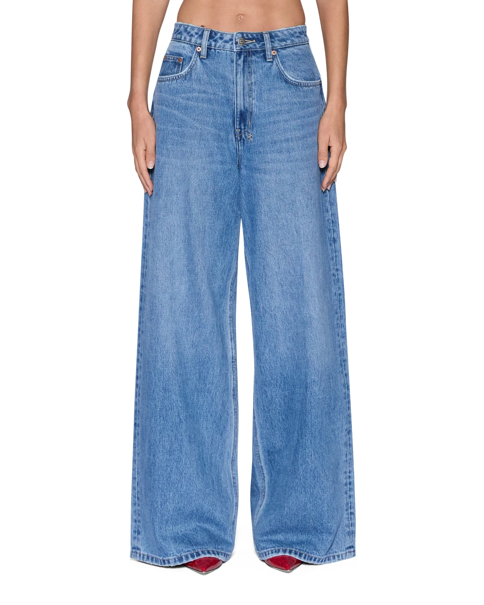 BOYFRIEND JEAN FRENCHIE BLUE - 1
