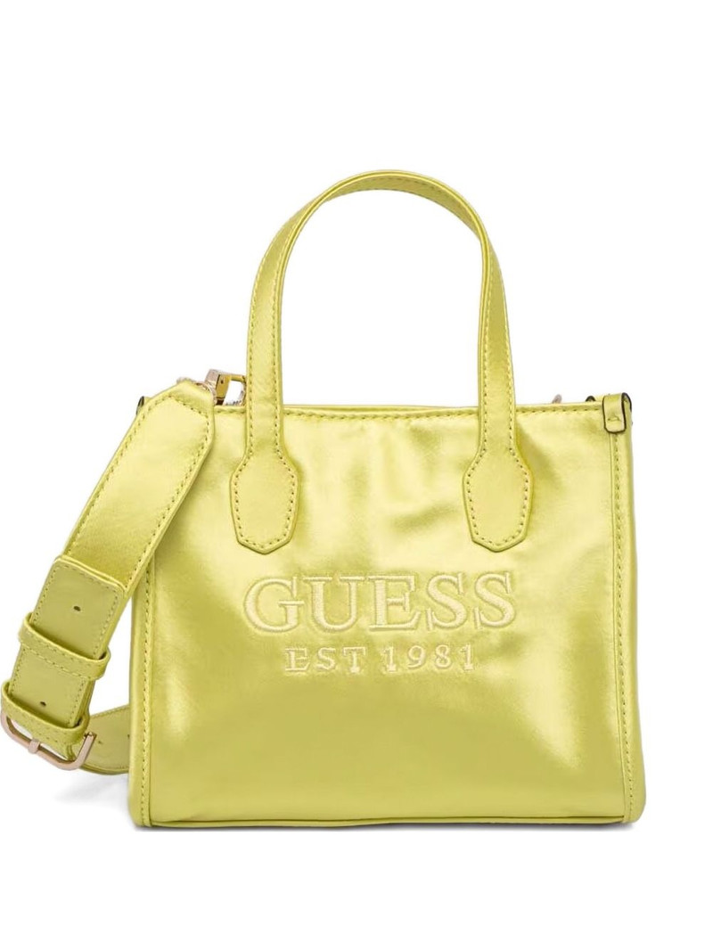 mini Silvana logo-embroidered tote bag 1