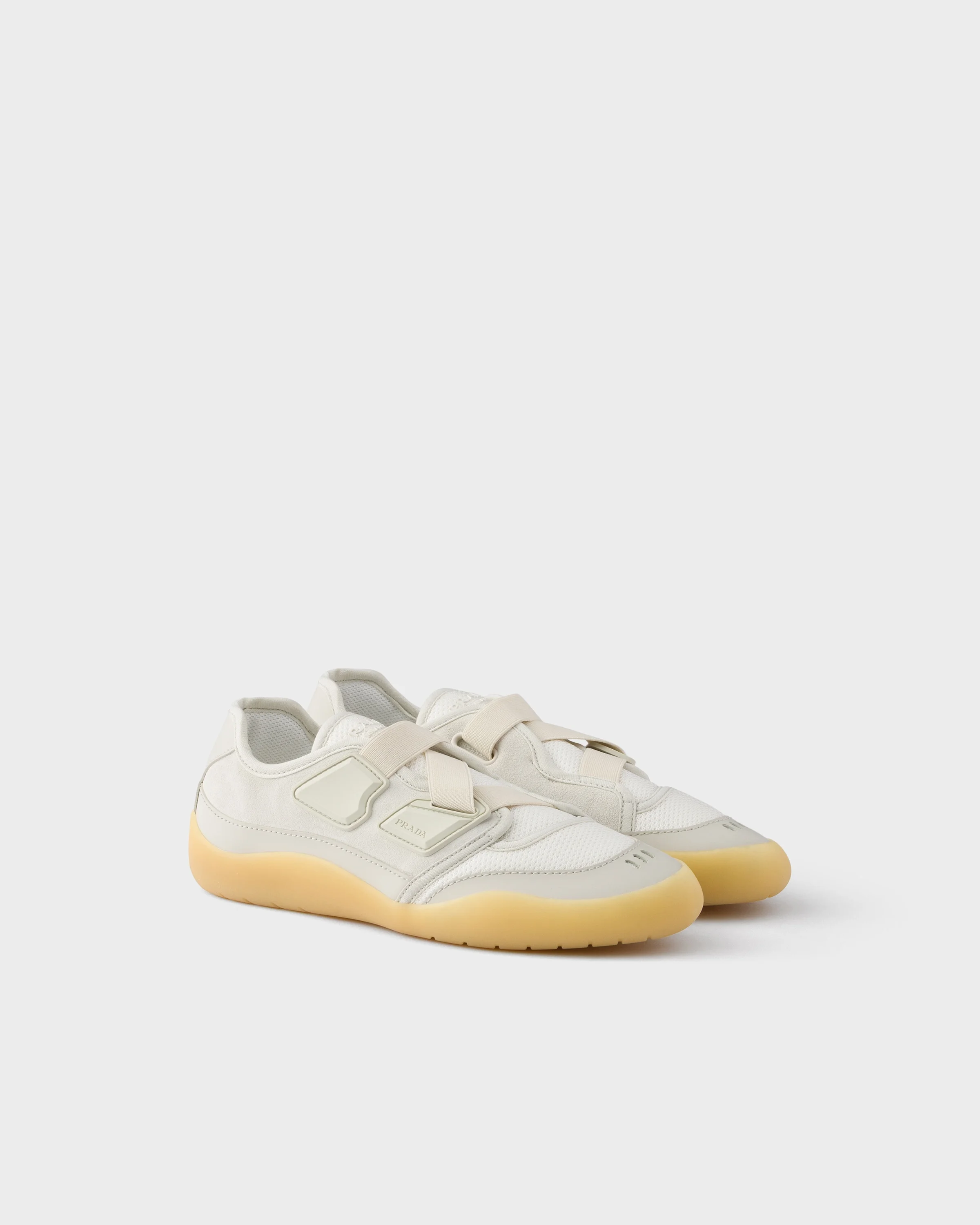 Speedrock technical mesh and leather sneakers - 1