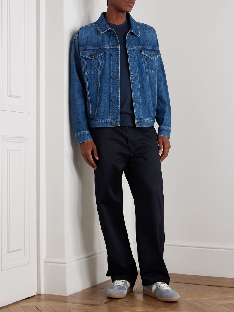 TOM FORD Cotton-Jersey T-Shirt Navy outlook