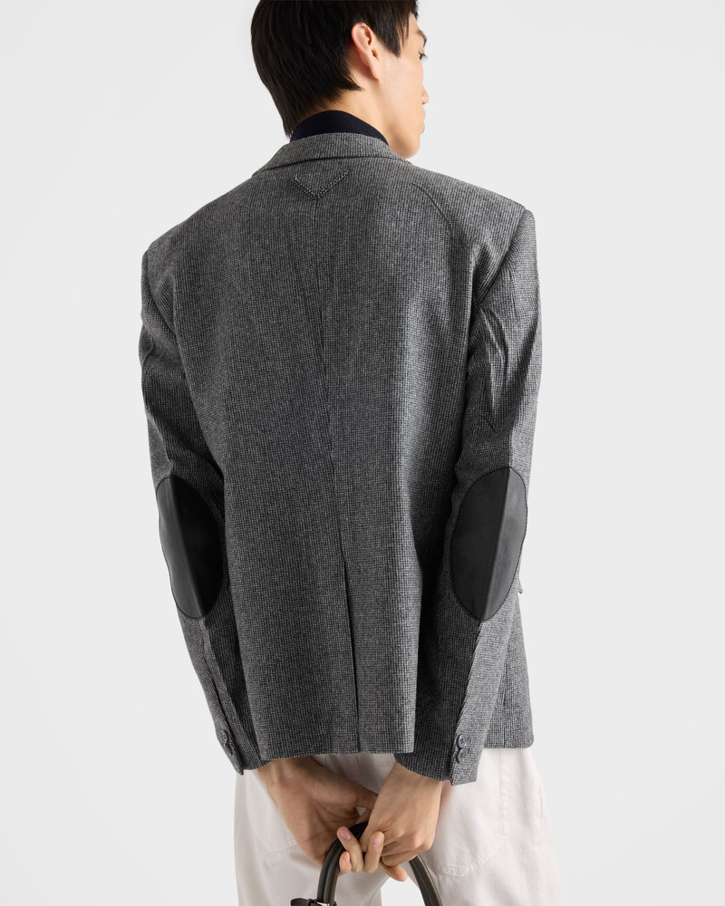 Single-breasted wool jacket 6
