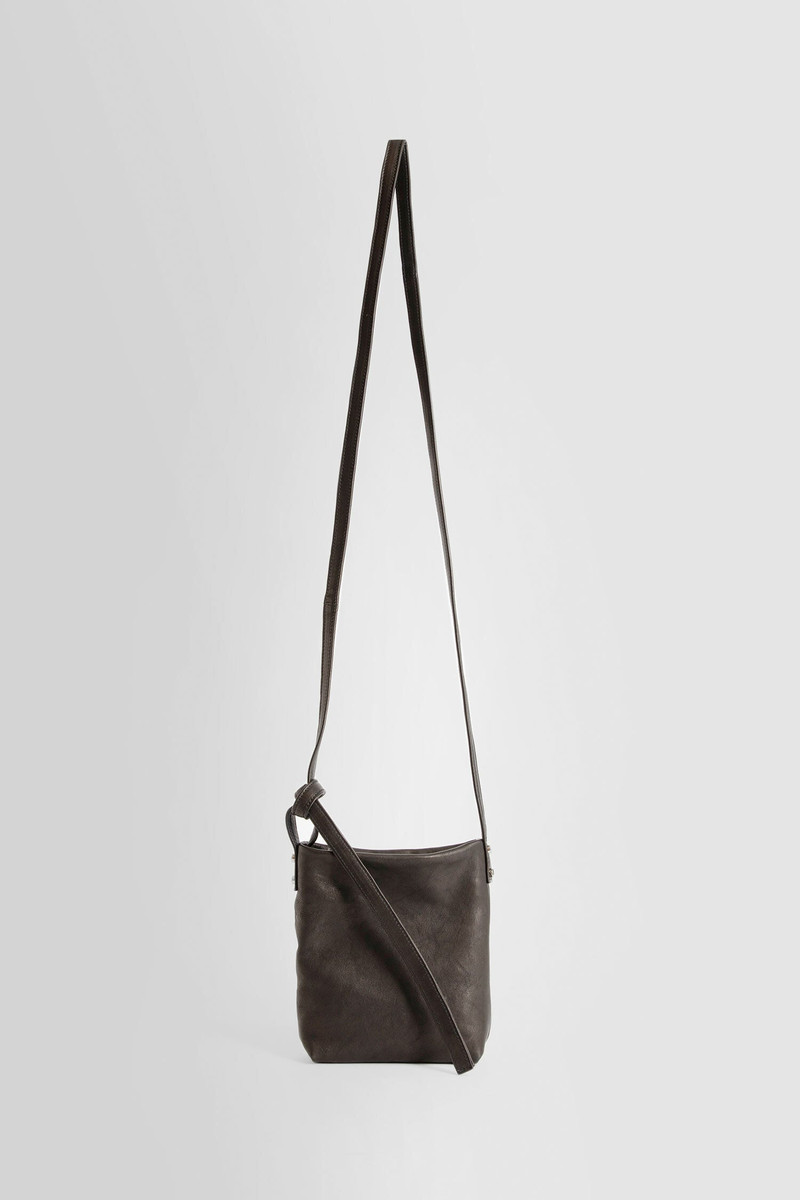 ANN DEMEULEMEESTER UNISEX BLACK SHOULDER BAGS 1