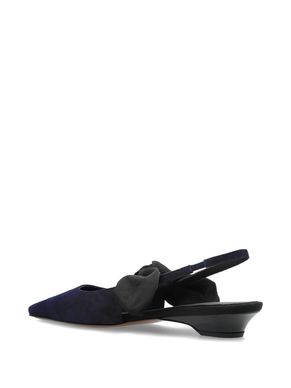 bow slingback trainers - 4