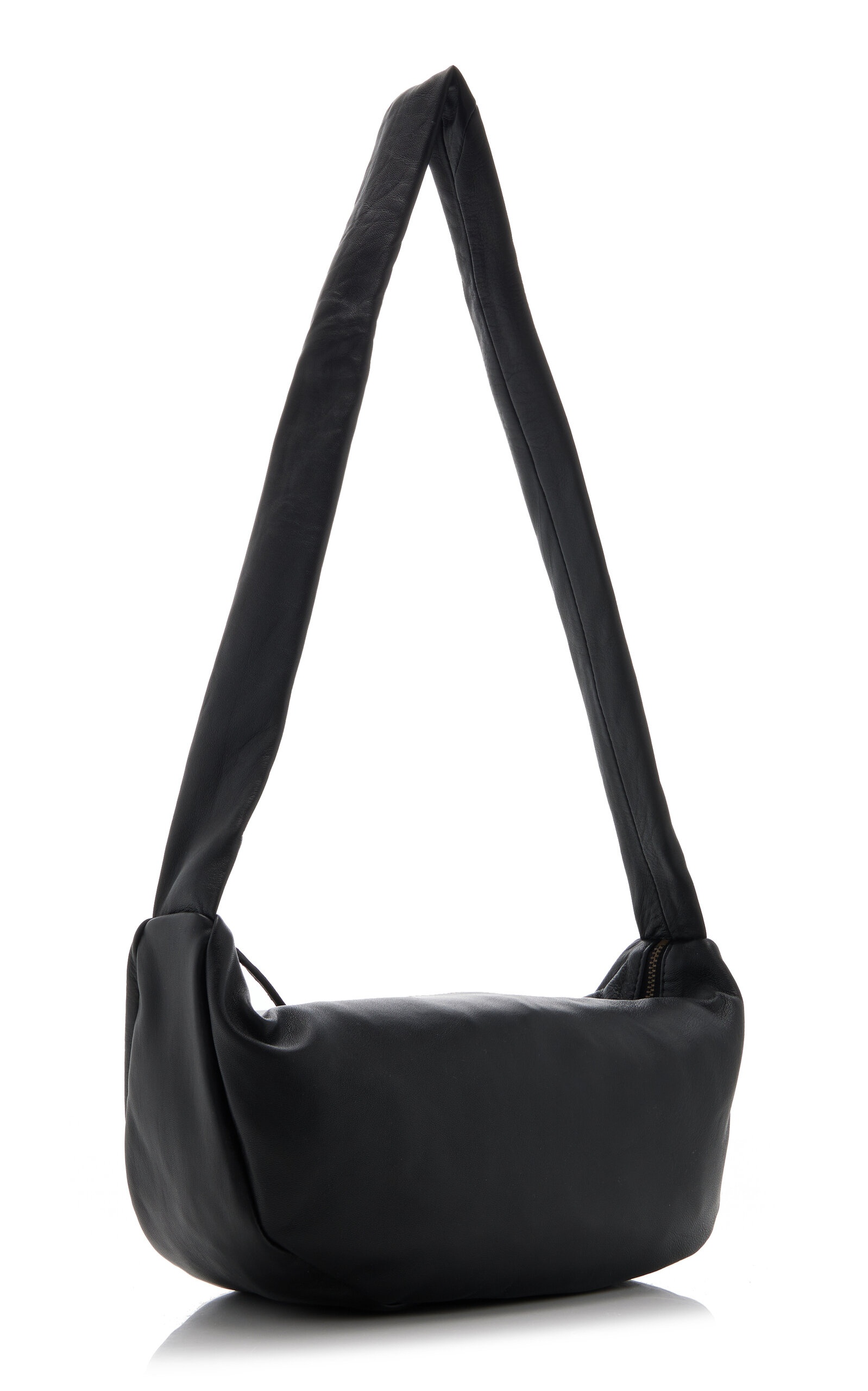 Crescent Leather Bag black - 4