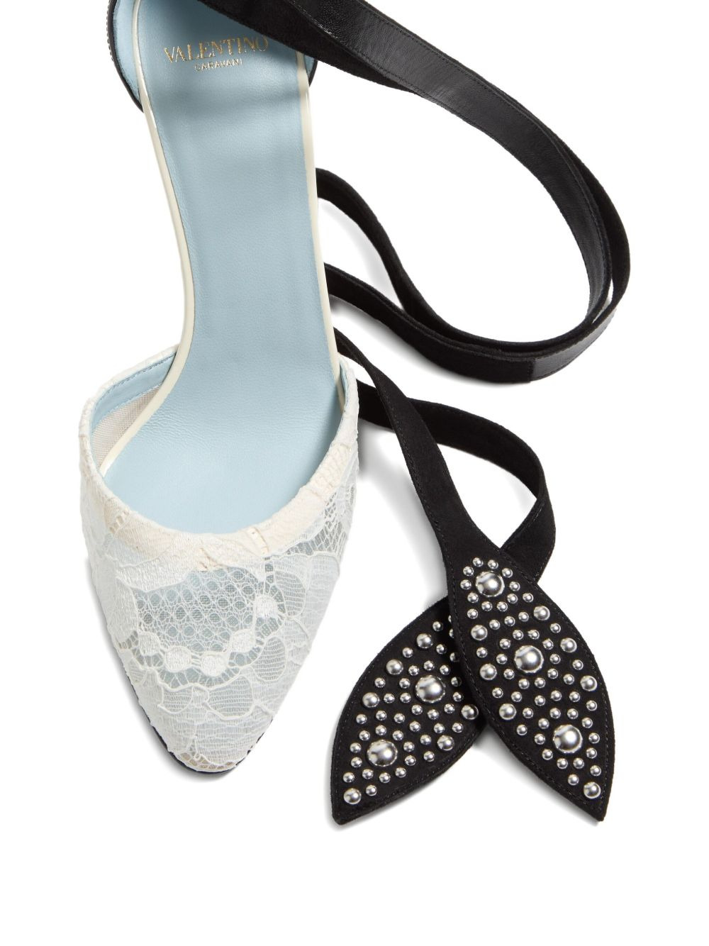 85mm leather pumps - 5
