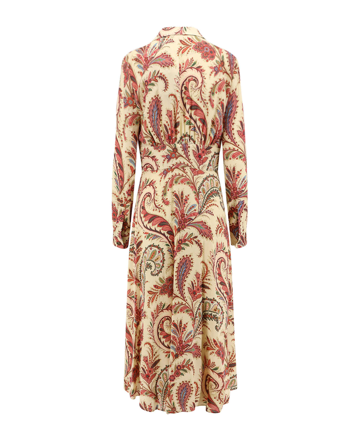 Multicolor Viscose Chemisier/dress - 2