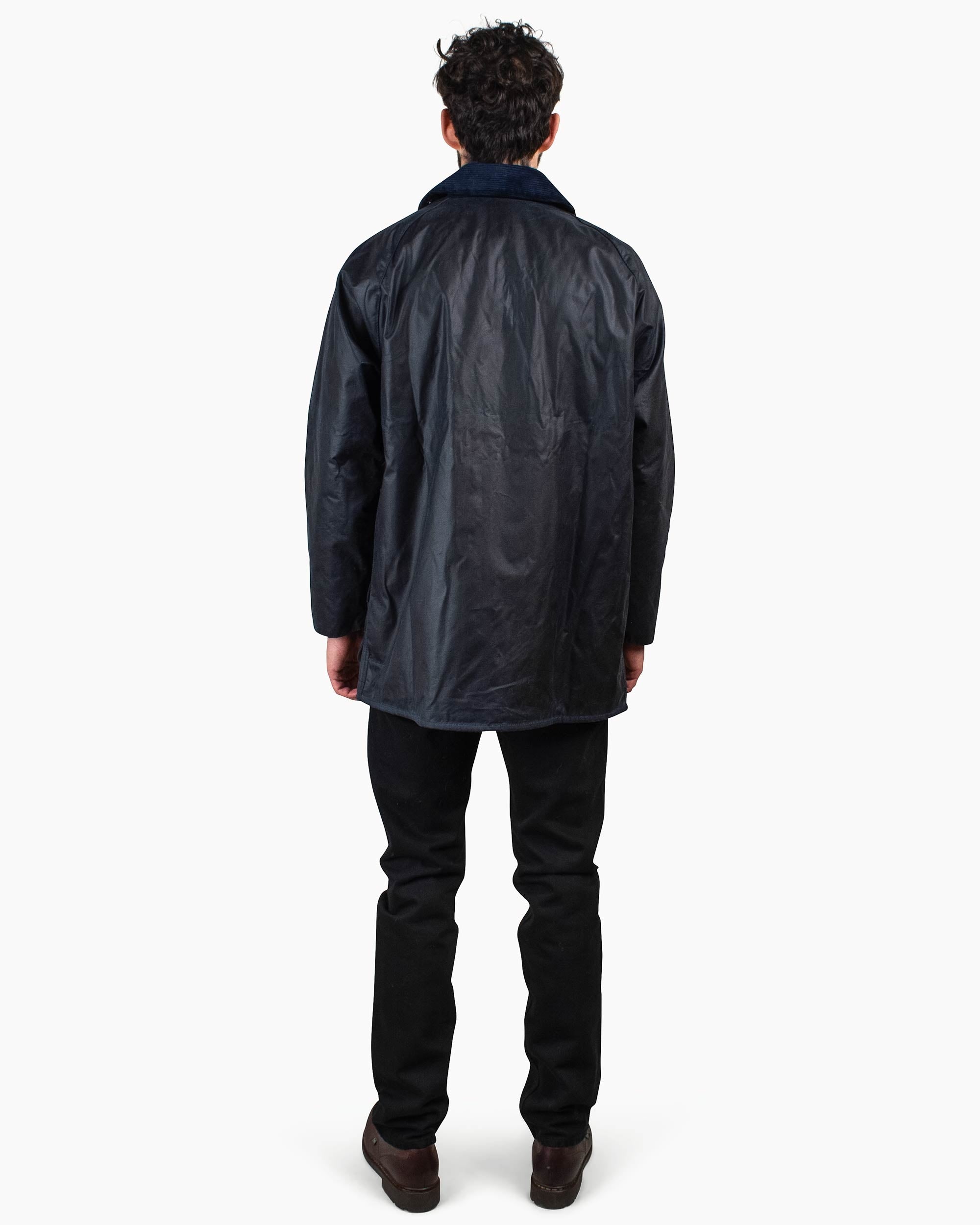 Beaufort Wax Jacket Navy - 3