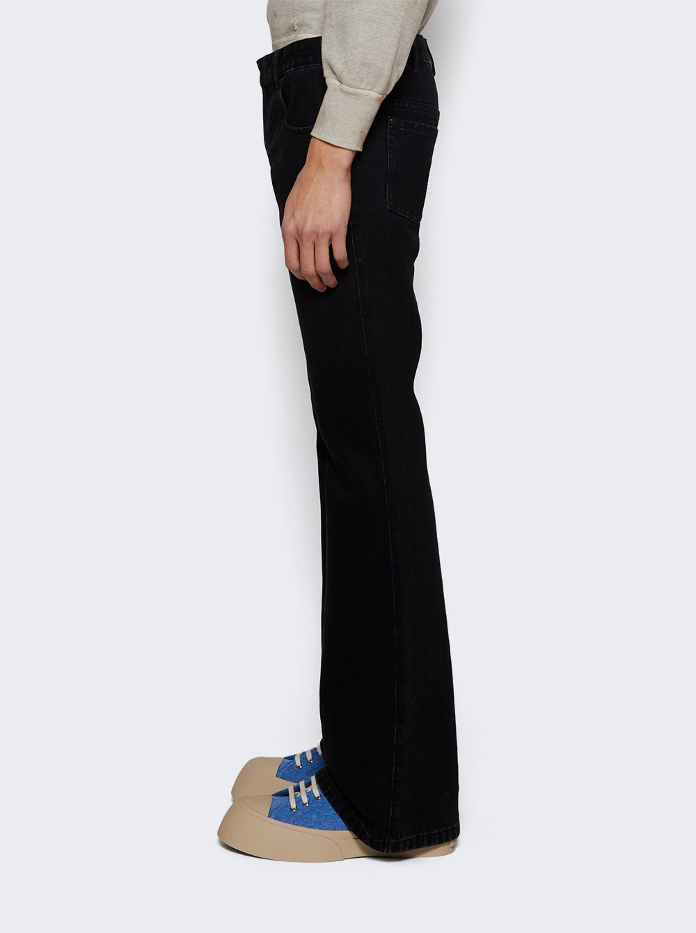 Slim-flared Jeans Magnetite - 4