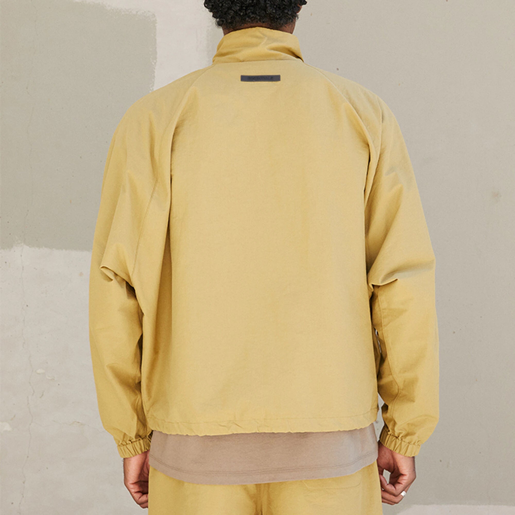 Fear of God Essentials FW21 Half Zip Track Jacket Amber FOG-FW21-018 - 6