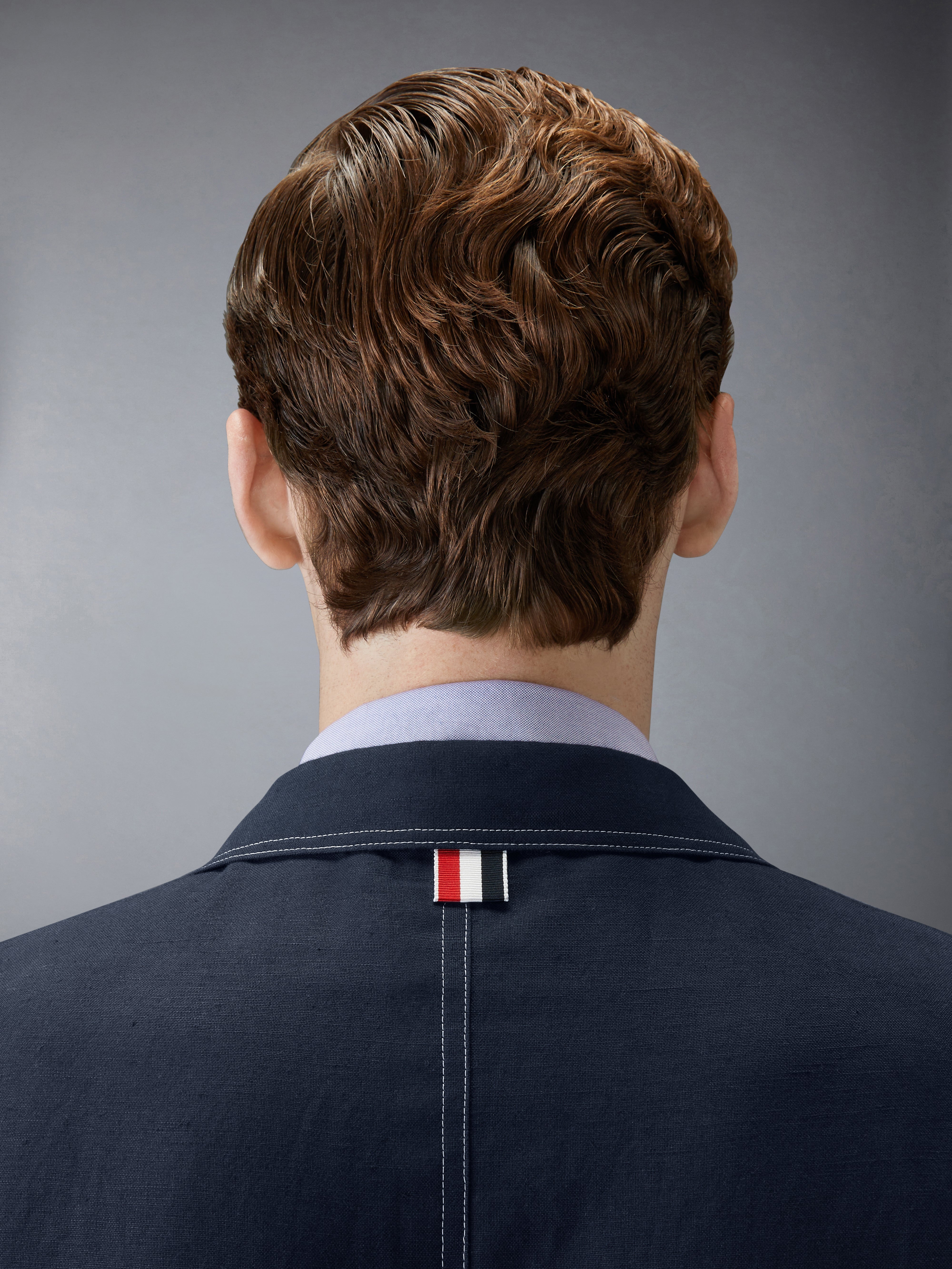 COTTON LINEN ELONGATED SPORT COAT - 7