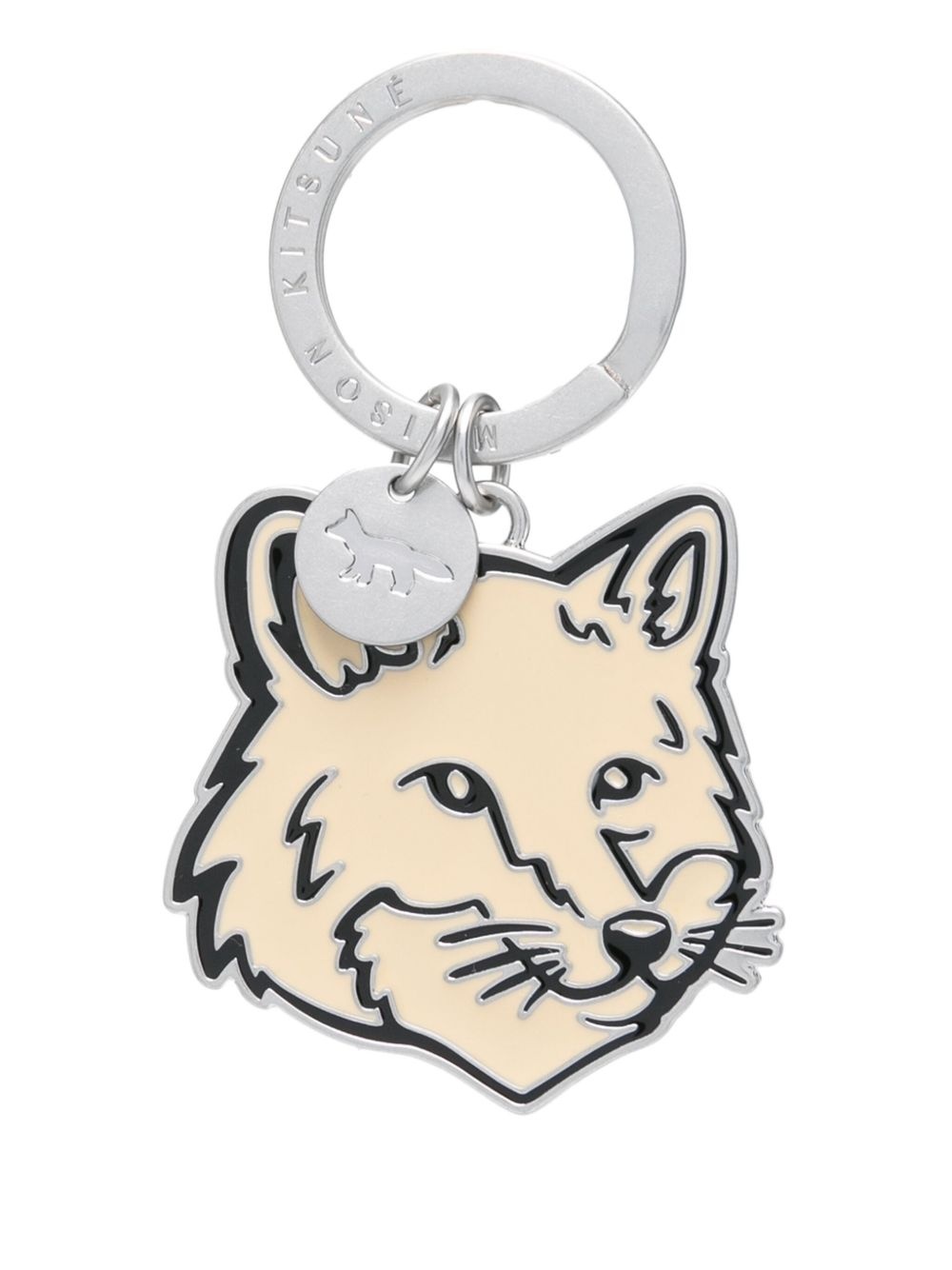 Bold Fox Head keyring - 1