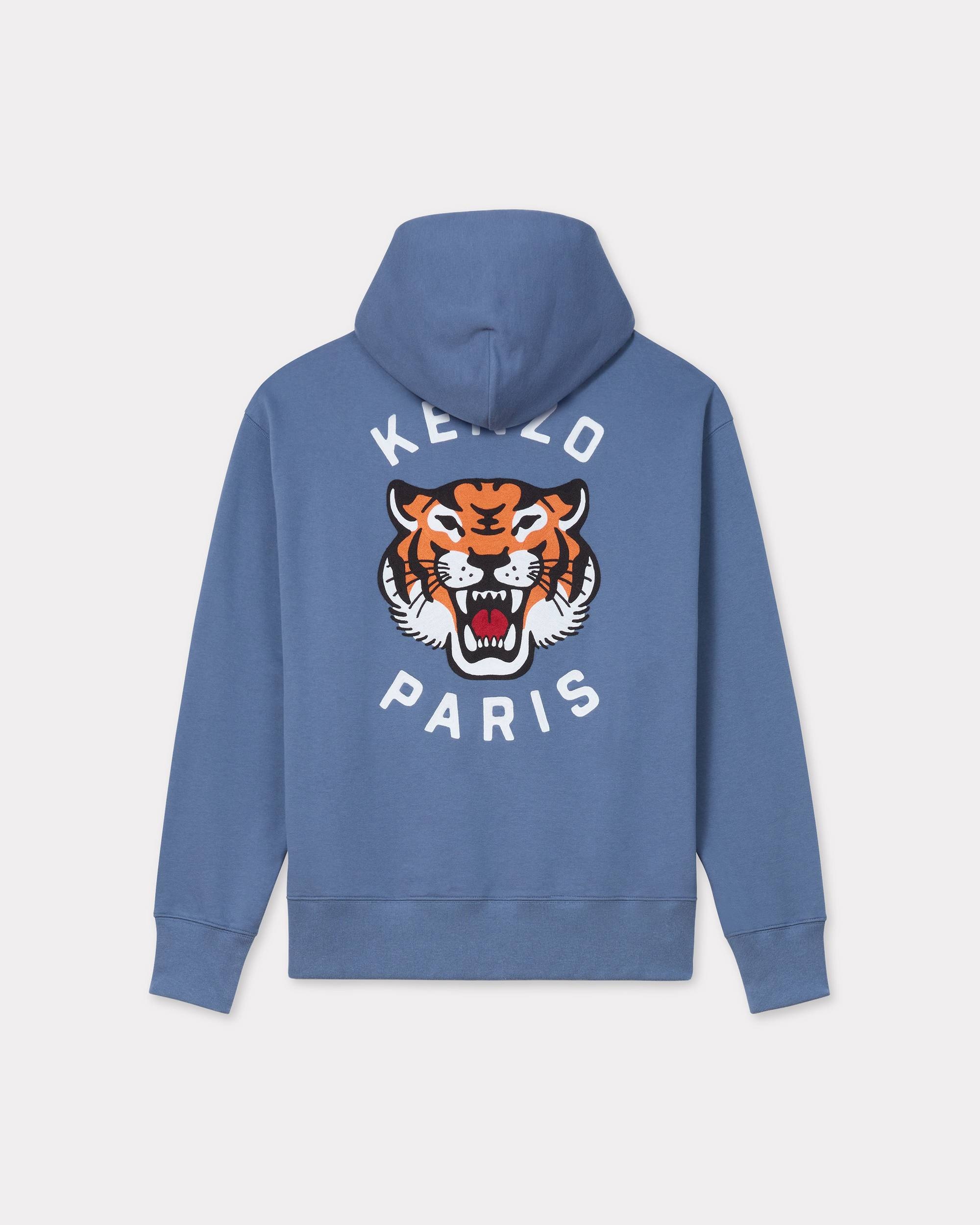 'KENZO Lucky Tiger' genderless embroidered oversized hoodie - 2