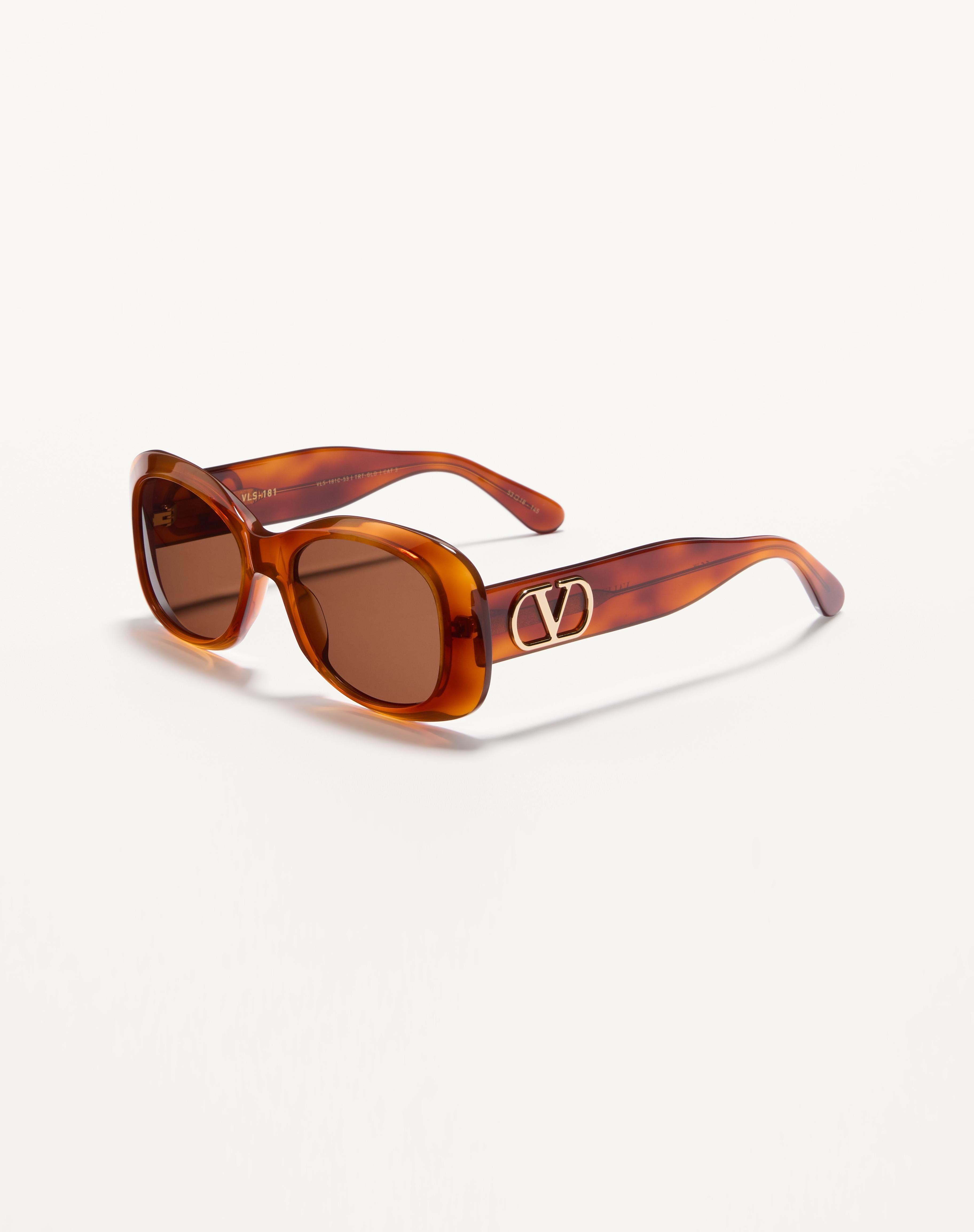 RECTANGULAR 70'S ACETATE GLASSES - 4
