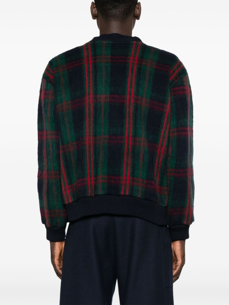 plaid wool cardigan 4
