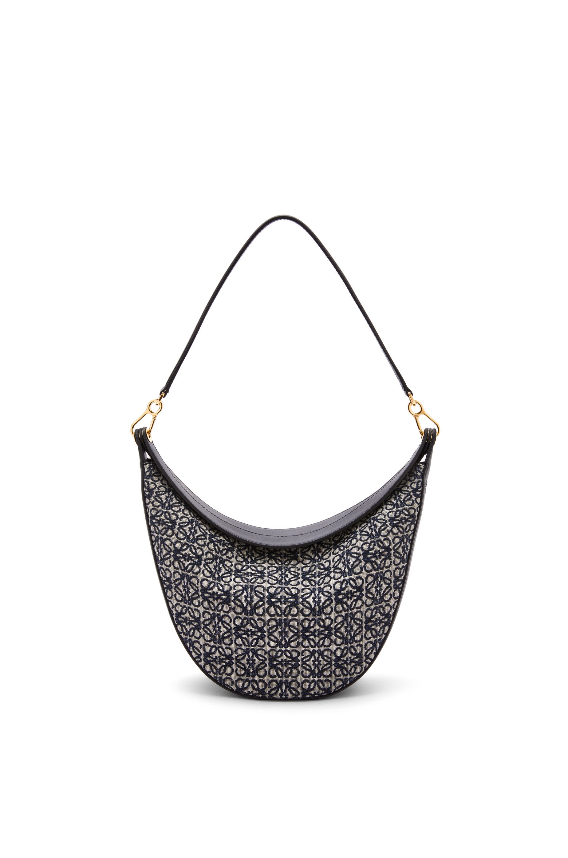 LOEWE Luna bag in Anagram jacquard and classic calfskin - 5