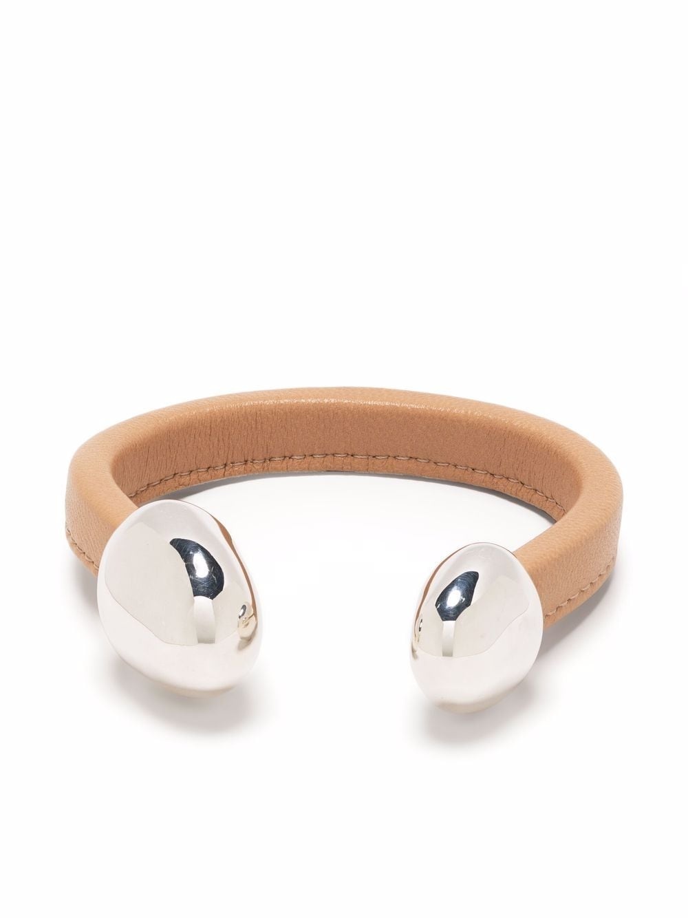 spherical stopper cuff bracelet - 1