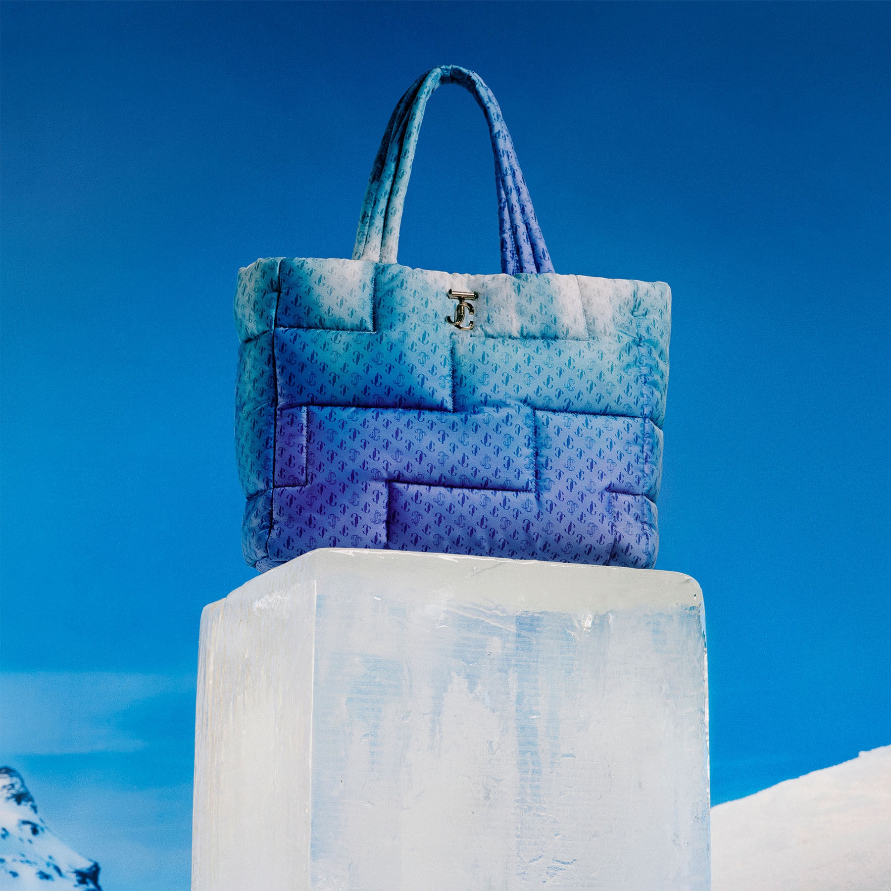 Laya Soft Tote
Multi Dégradé Nylon Soft Tote with JC Emblem - 7
