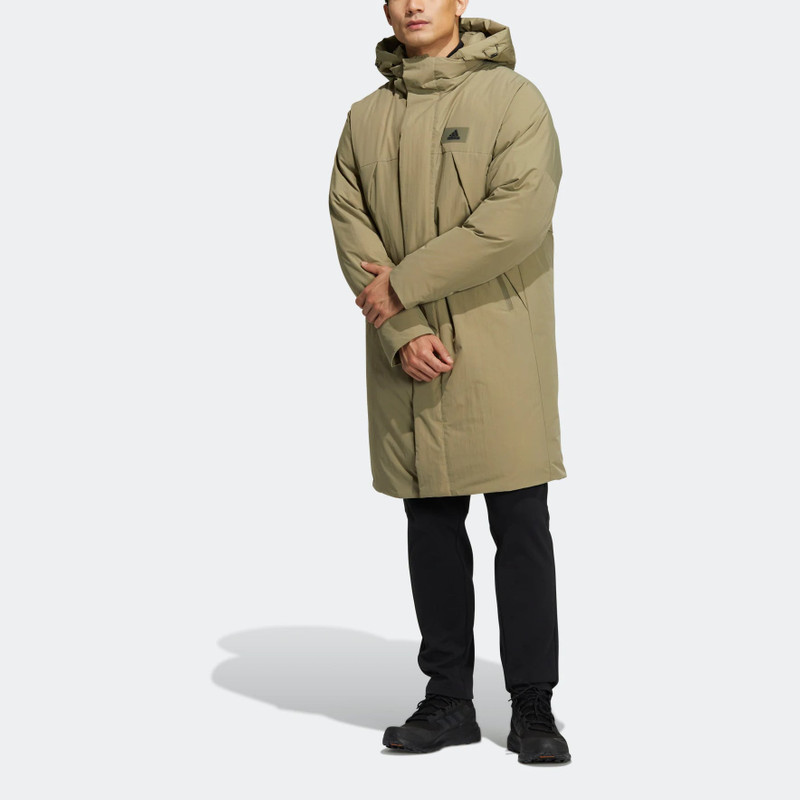 adidas adidas Goose Down Coat Logo800 HR5234 outlook