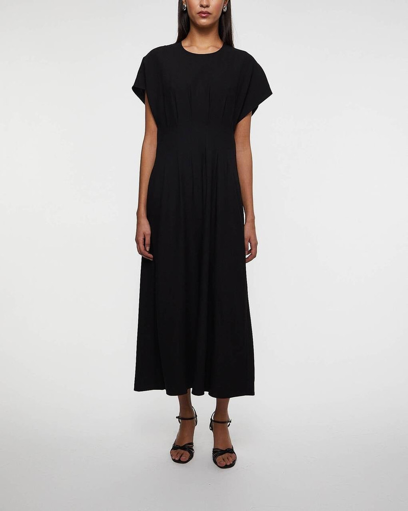 RÓHE Dress Sculptural Waisted Black outlook