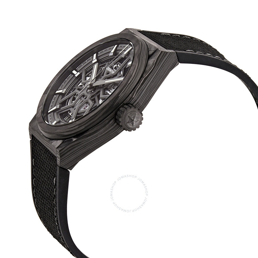 Zenith Defy Classic Black Carbon Automatic Men's Watch 10.9000.670/80.R795 - 2