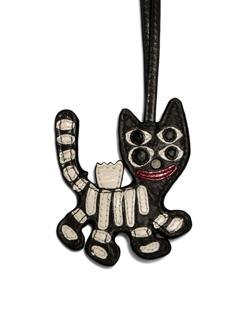 skeleton-cat keyring - 3