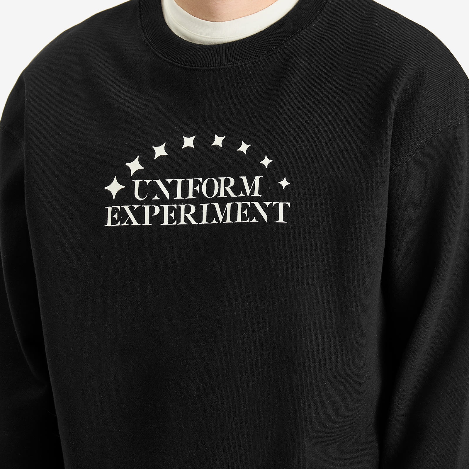 Uniform Experiment Stencil Logo Sweatshirt - 5