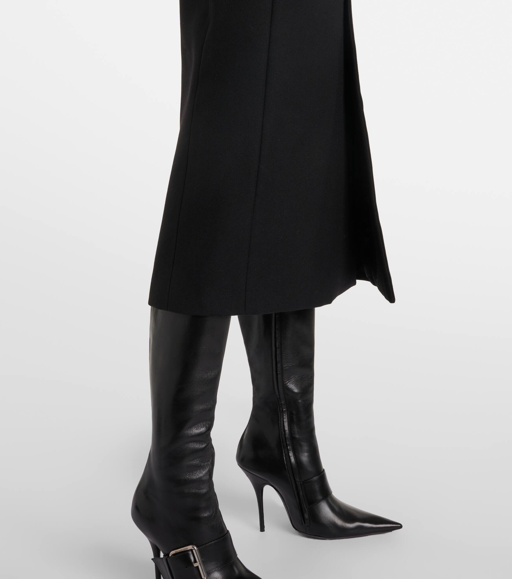Wool midi dress - 6