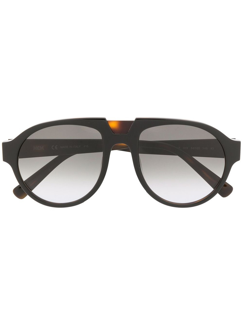 tortoiseshell aviator sunglasses 1