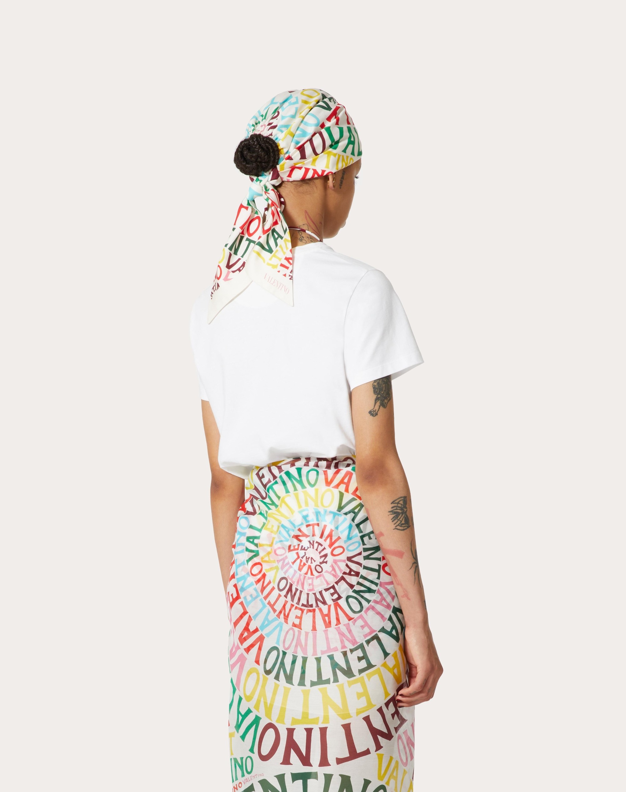 VALENTINO LOOP JERSEY T-SHIRT - 4