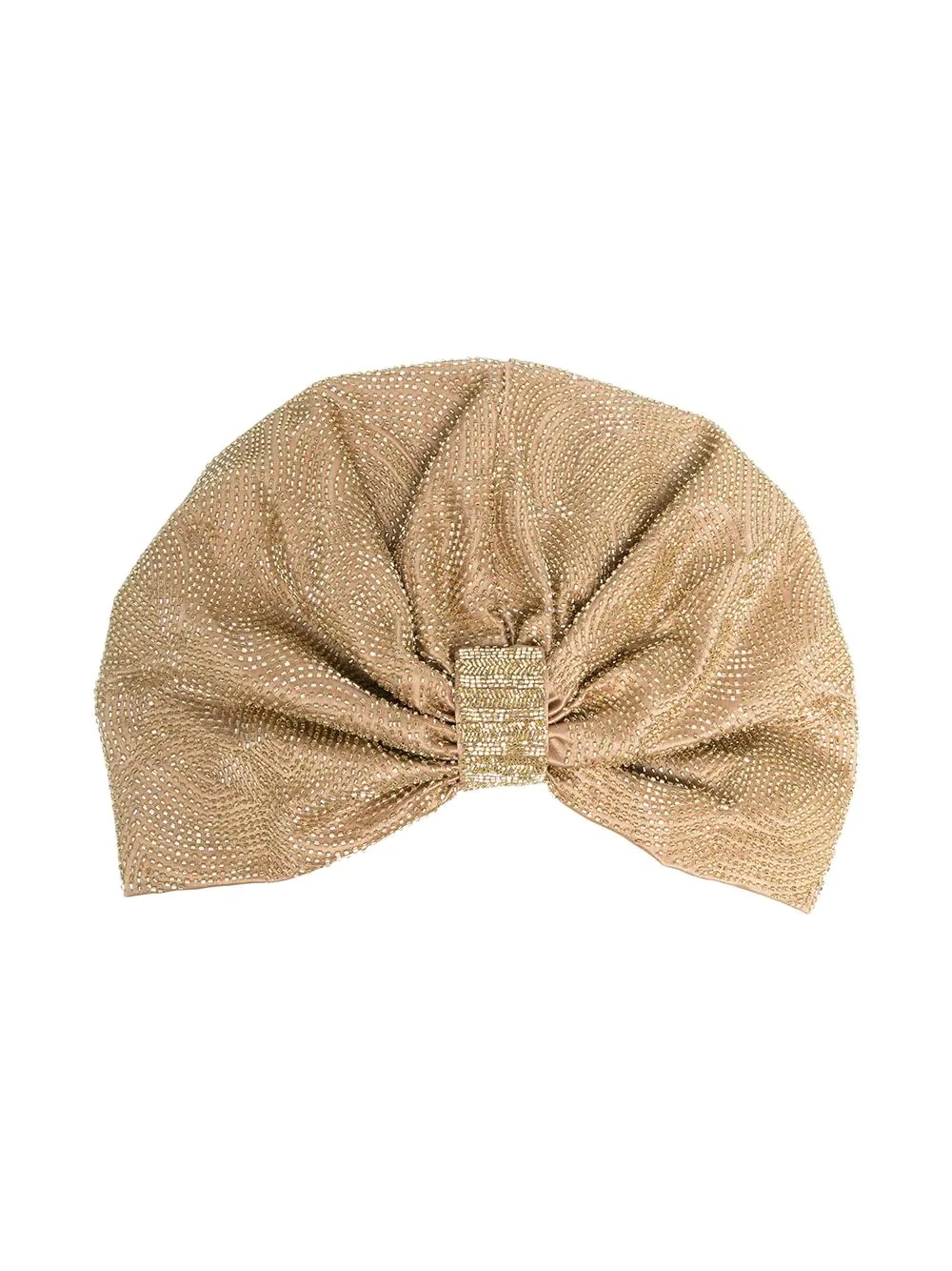 Nur knot-front wrapped cap - 2