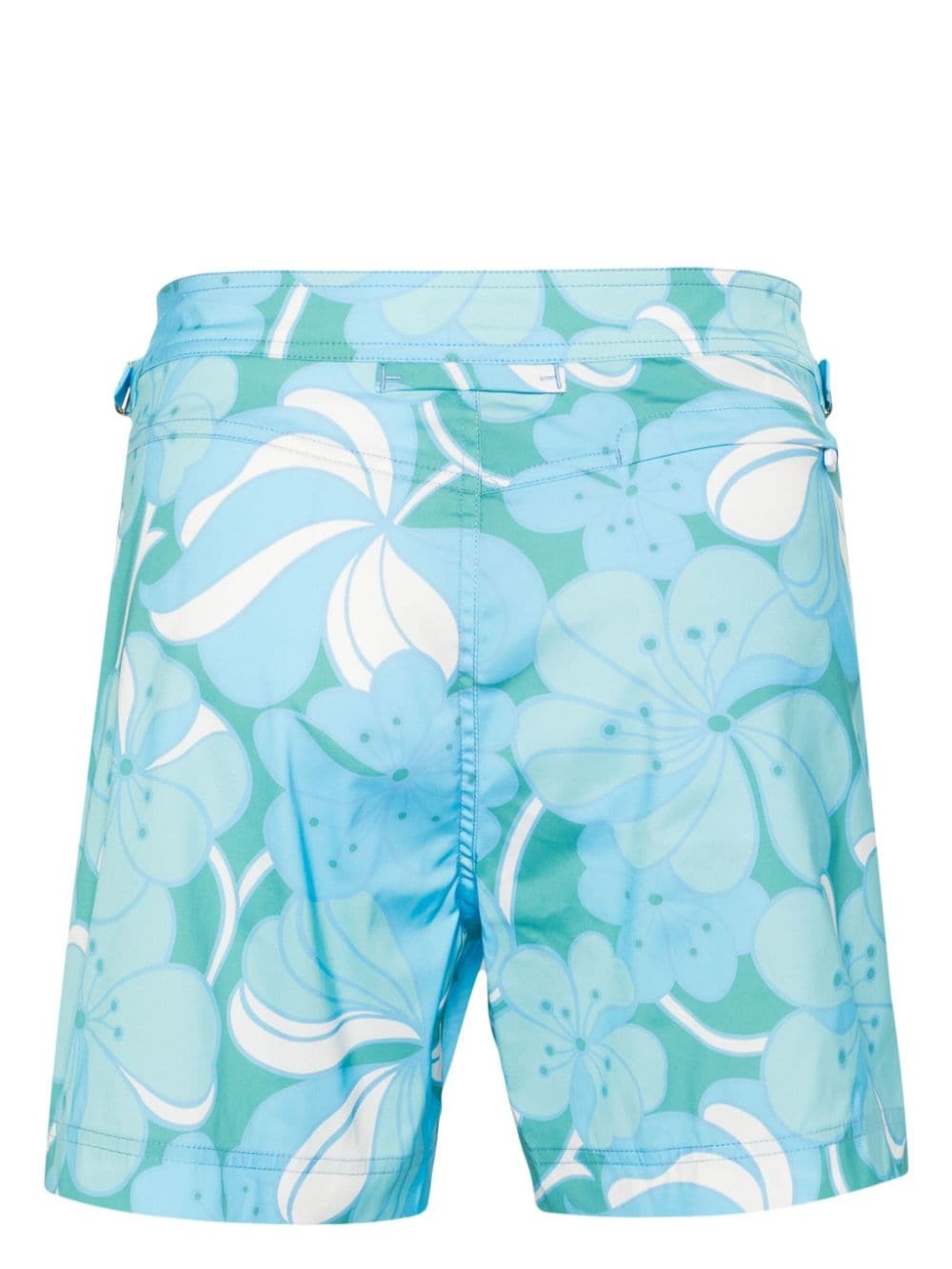 floral-print swim shorts - 2