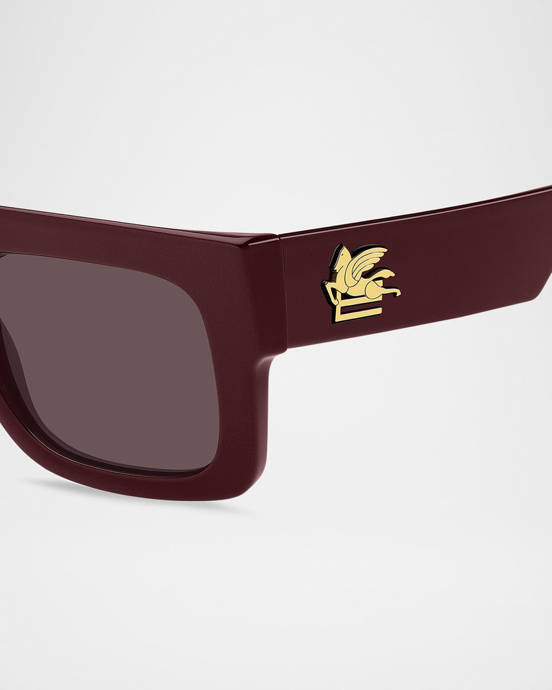 Etro 0080S Plastic Rectangle Sunglasses outlook