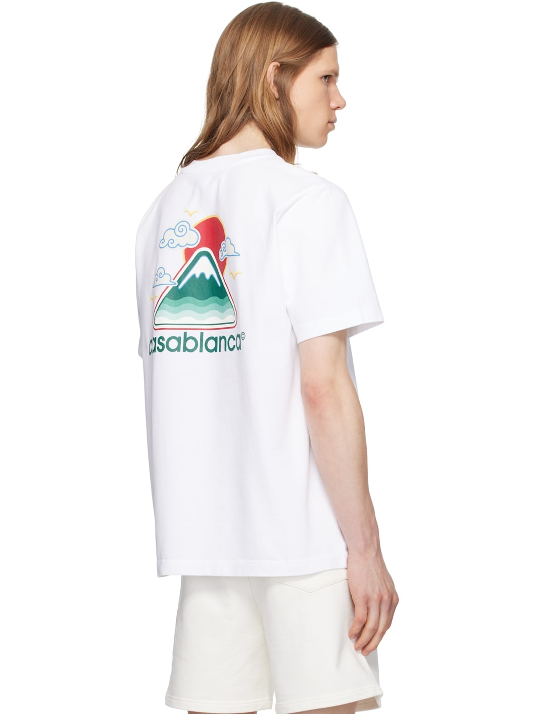 White Montagne Ondulee T-shirt - 3