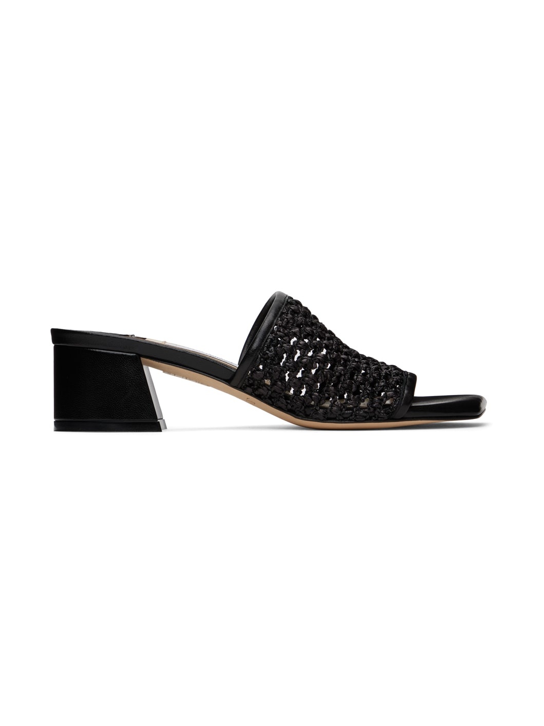 Black Themis 45 Heeled Sandals - 1