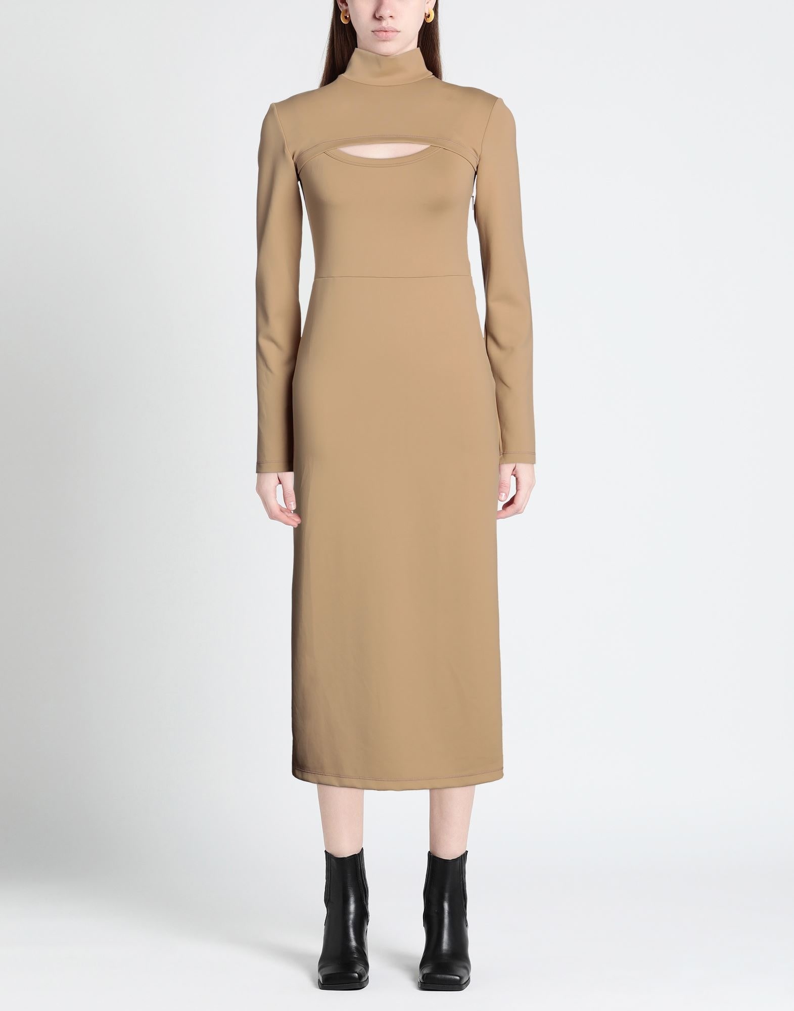 Camel Women's Midi Dress - 2
