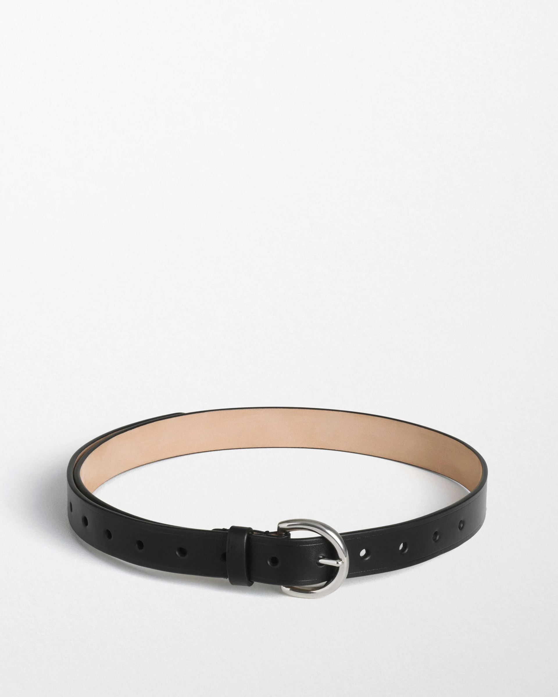 Round Buckle Belt 25mm - 1
