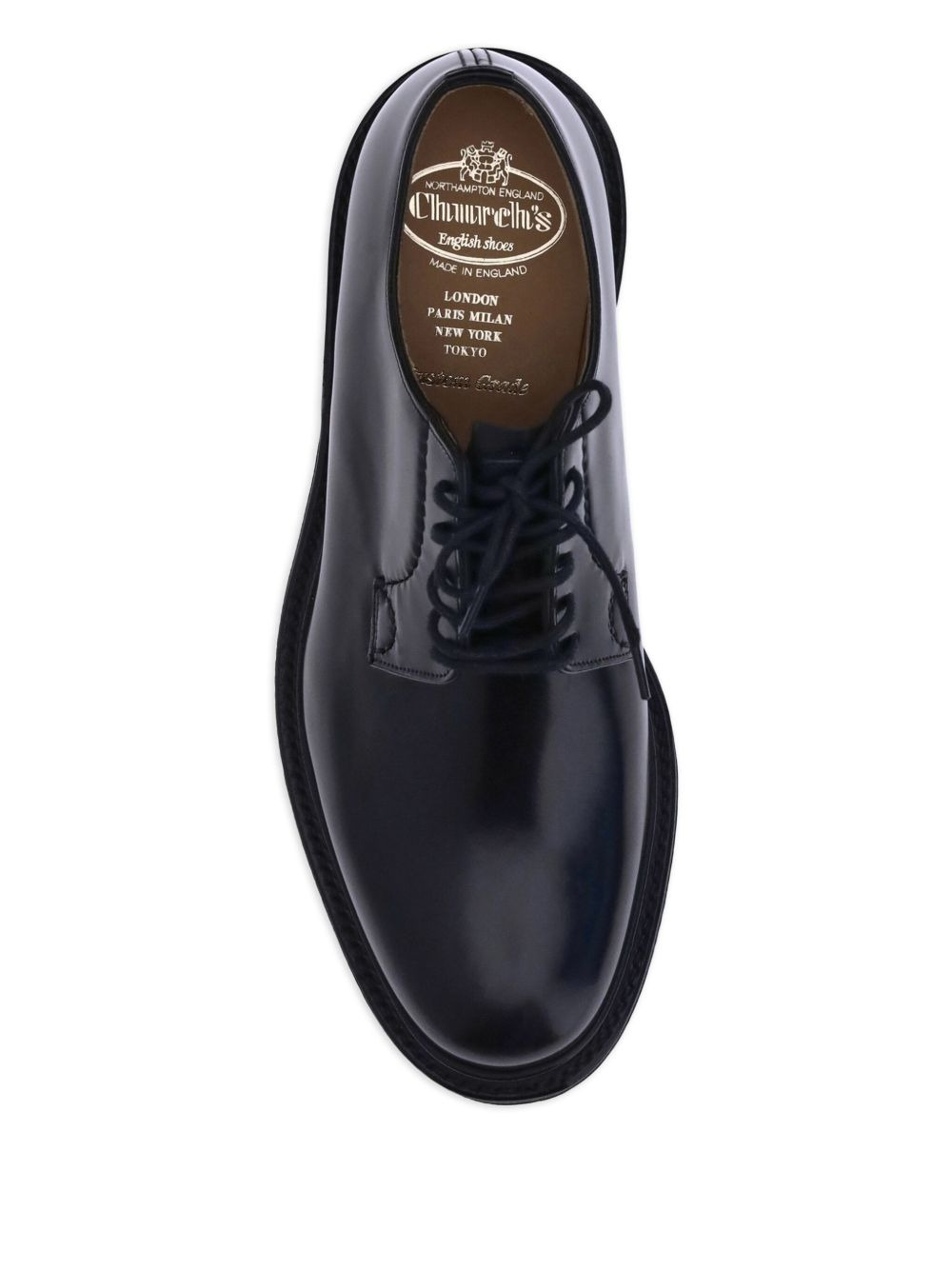 leather lace-up shoes - 3