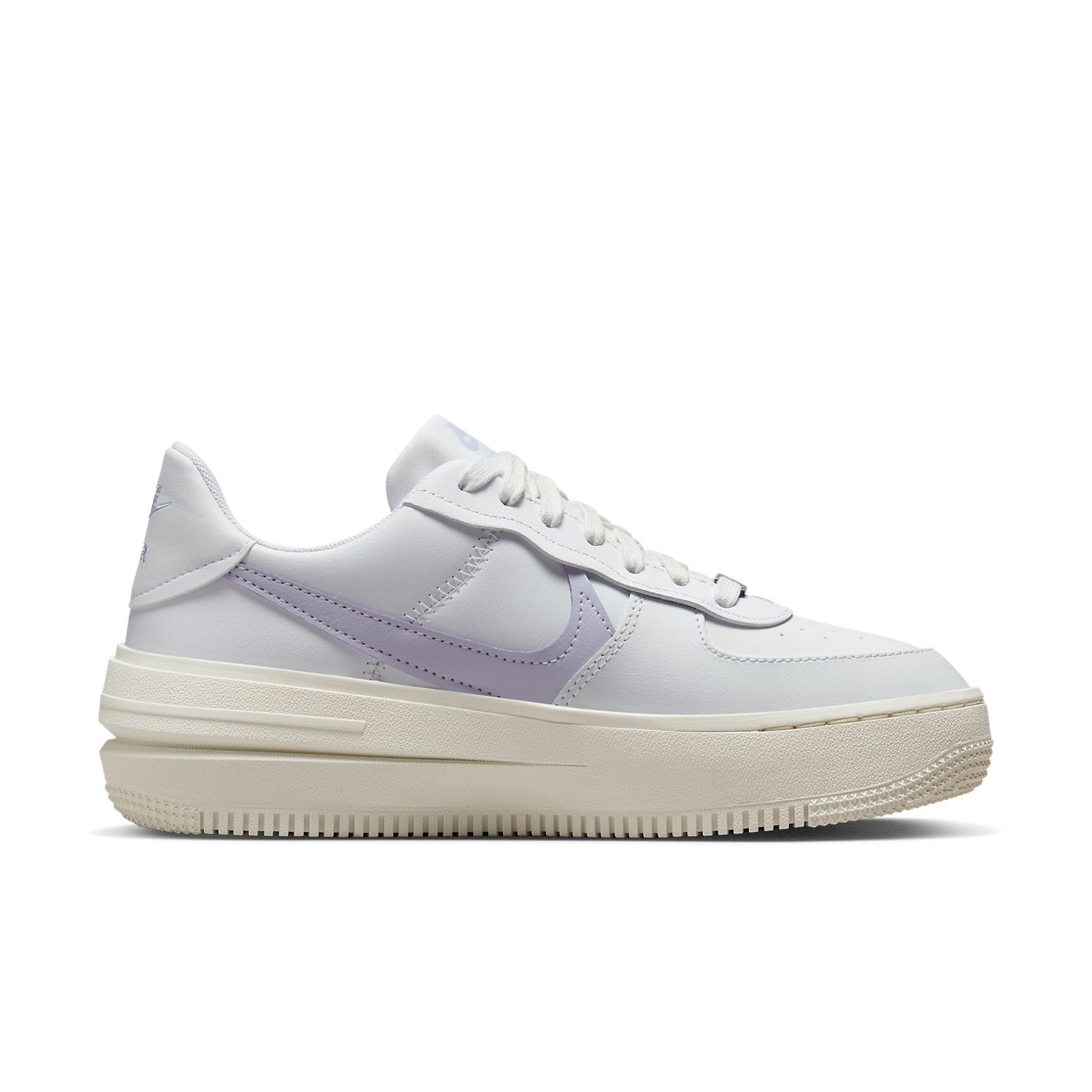 (WMNS) Nike Air Force 1 PLT.AF.ORM 'Summit White Oxygen Purple' FD0382-121 - 2
