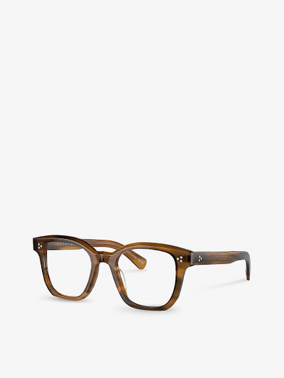 Oliver Peoples OV5525U square-frame acetate optical glasses outlook