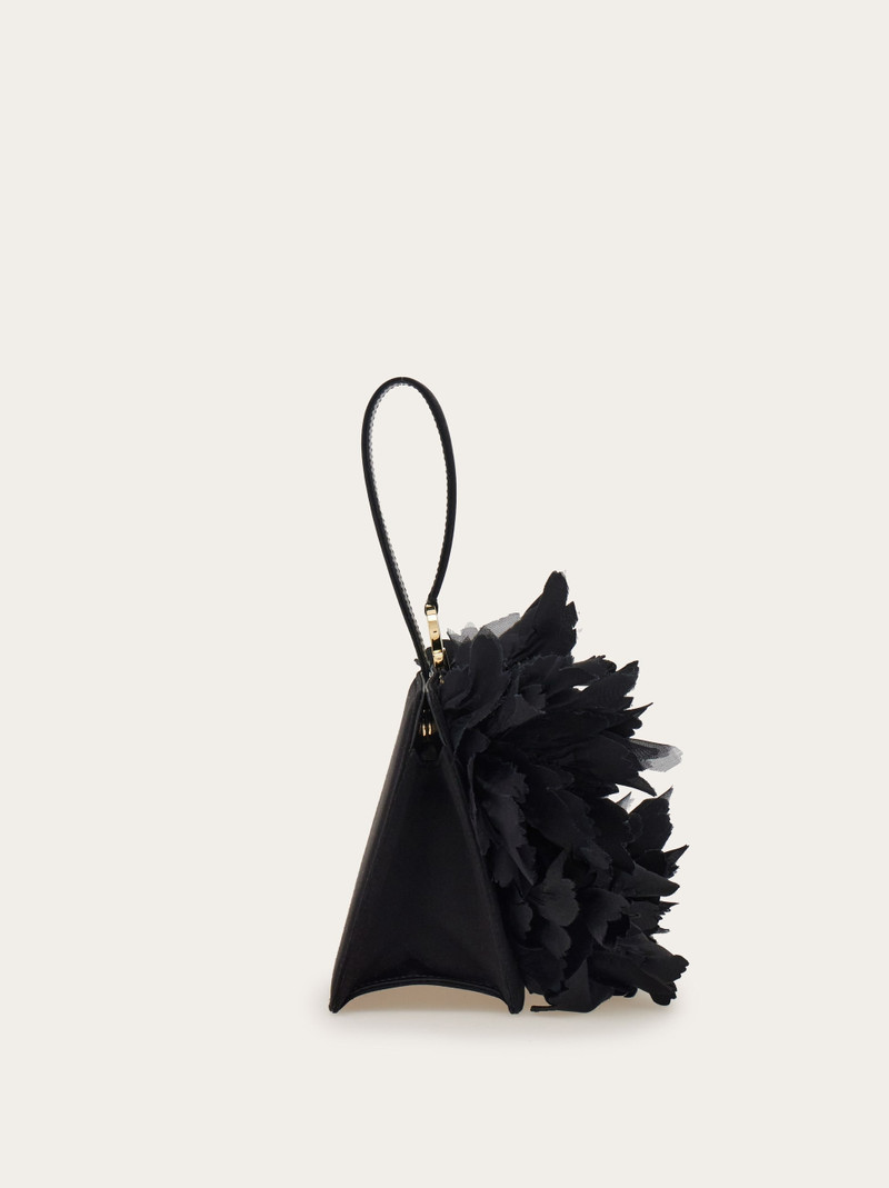 Mini clutch with floral detailing 4