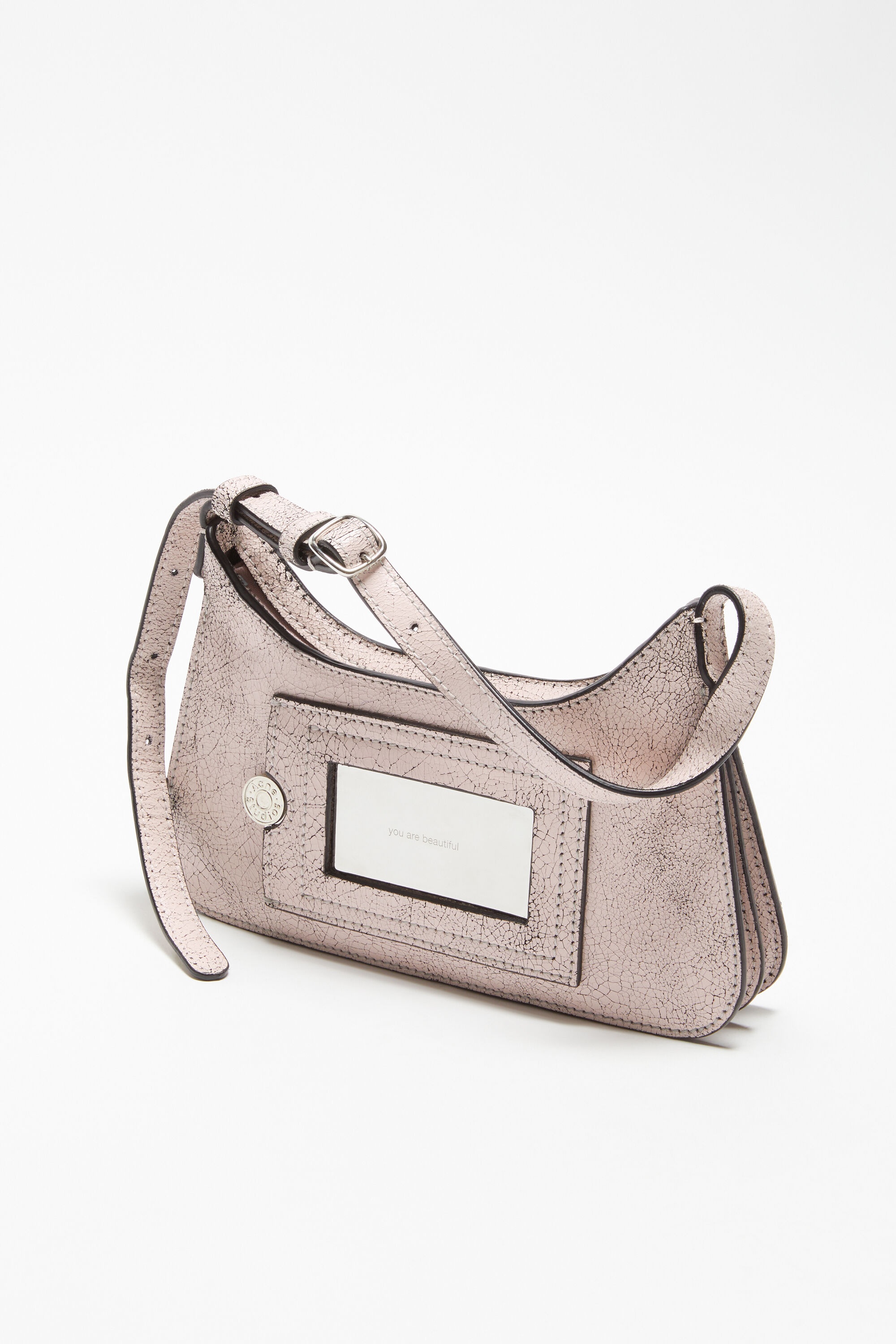 Platt micro shoulder bag - Pastel pink - 3