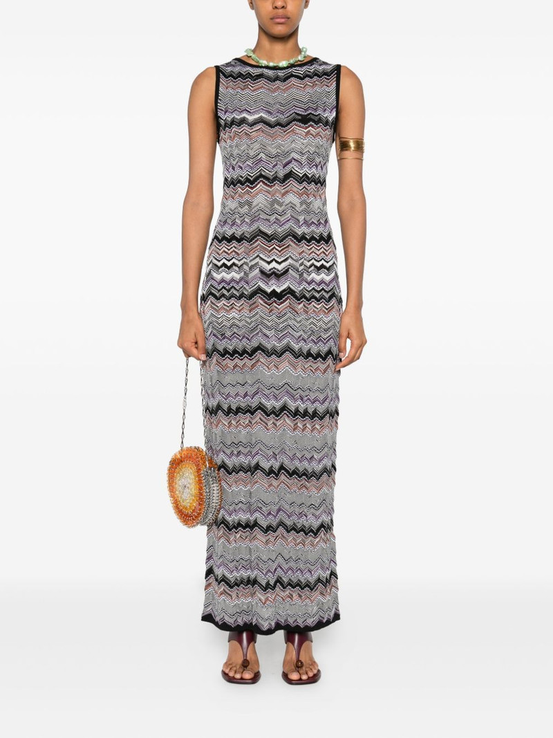 Missoni zigzag-pattern dress outlook