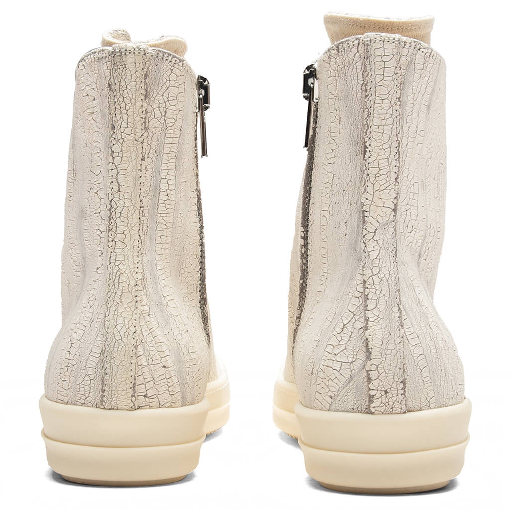 DENIM SNEAKS - MILK WHITE - 4