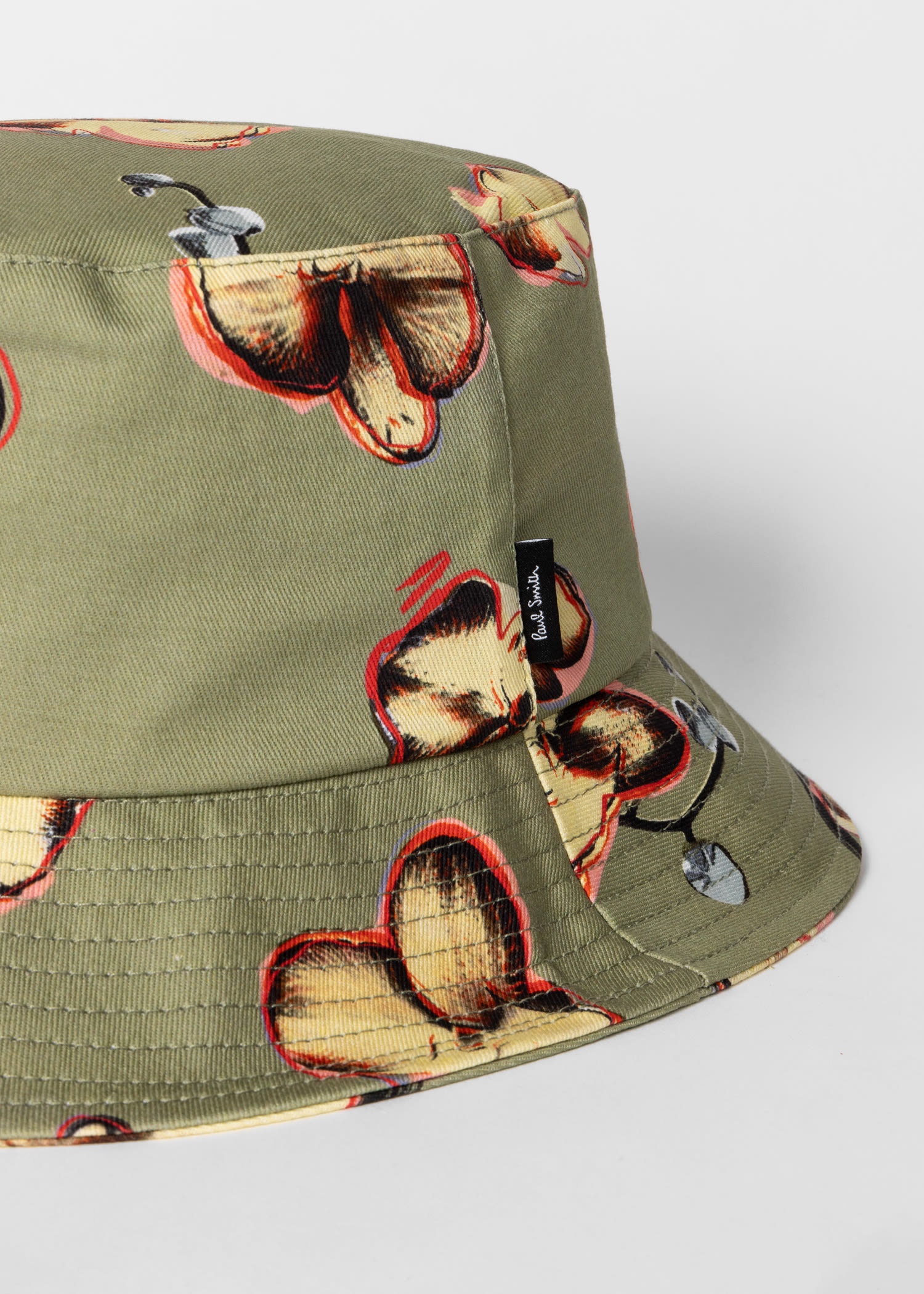 'Orchid' Print Bucket Hat - 4