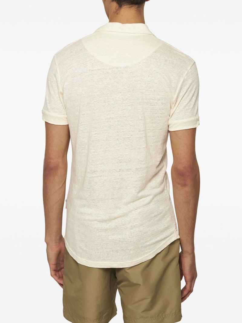 Sebastian linen polo shirt 3