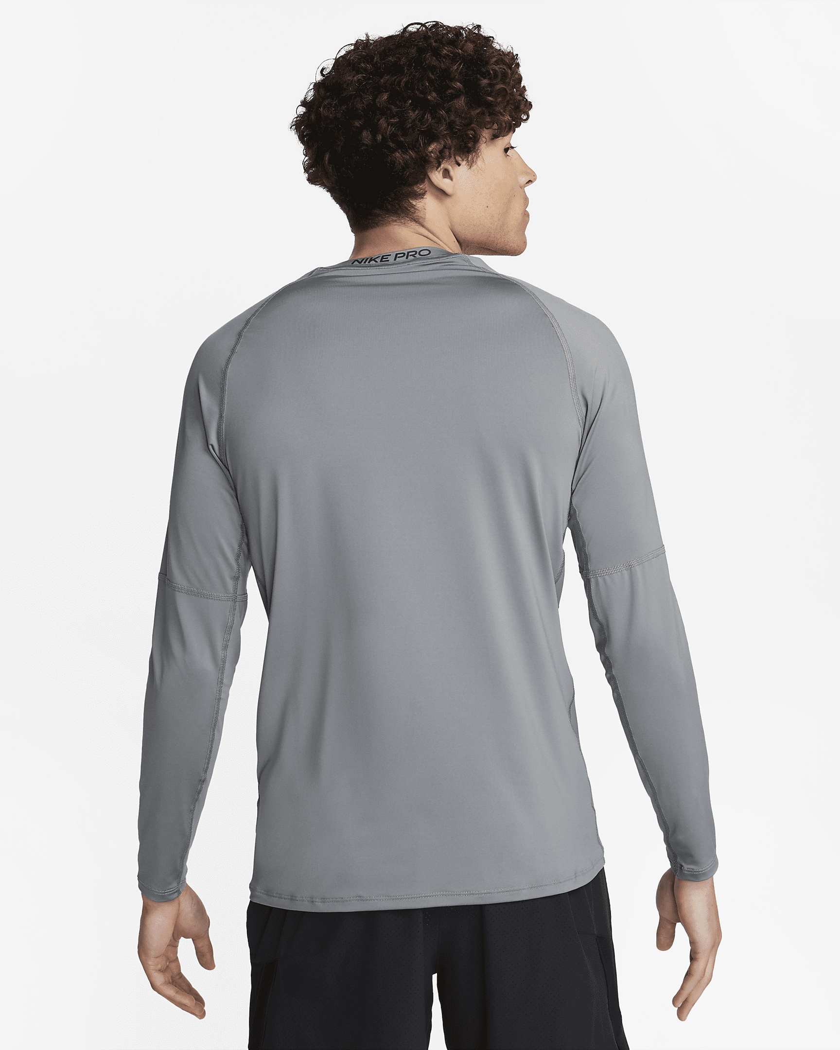 Nike Pro Men's Dri-FIT Slim Long-Sleeve Fitness Top - 2