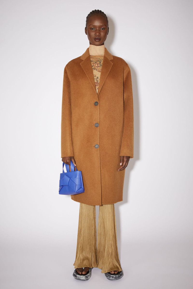 Acne Studios Single-breasted coat - Rust brown outlook