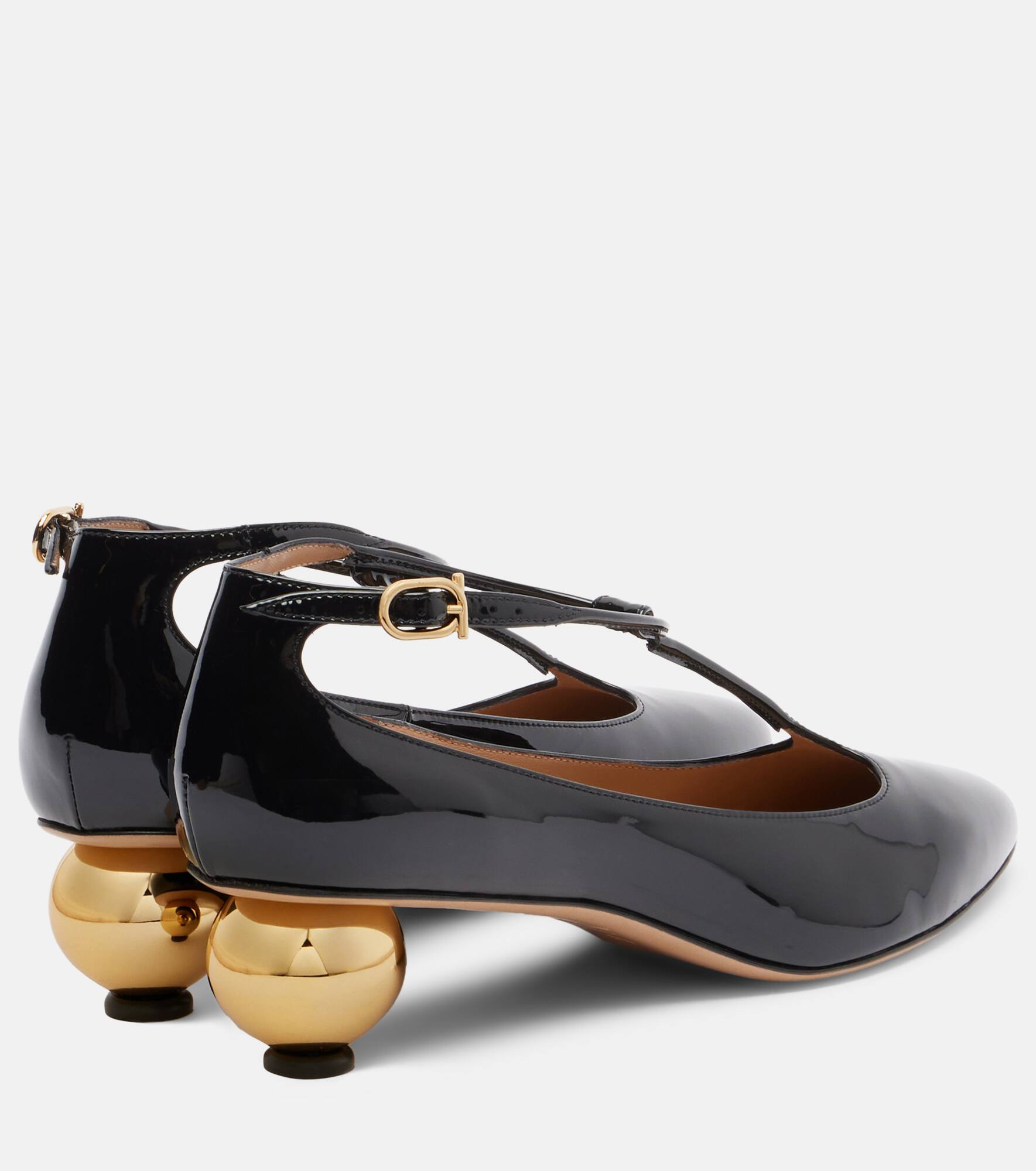 Tania 40 patent leather pumps - 2